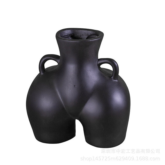 Home Décor Sculpture Ceramic Vase - CozyWhims E-2