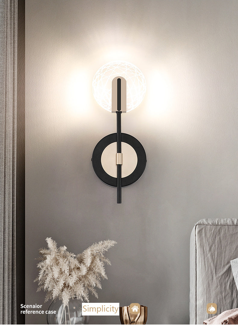 Rotatable Modern LED Bedroom Headboard Wall Lamp - CozyWhims 