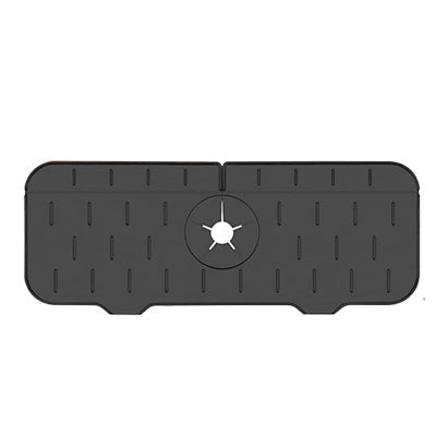 Kitchen Faucet Mat - CozyWhims Black