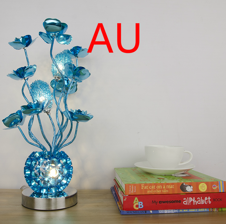 Stylish and simple modern dining table and bedside lamp - CozyWhims Blue-AU