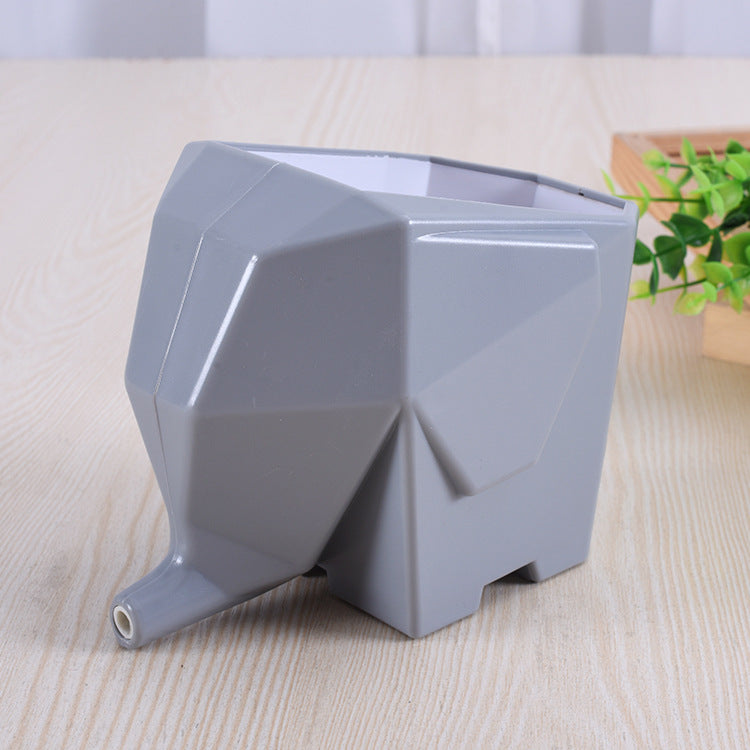 Elephant Kitchen & Bathroom Storage Box - CozyWhims Grey