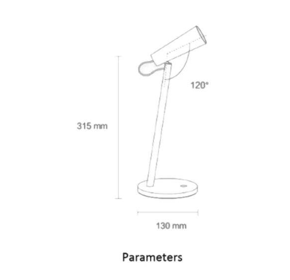 Suitable For Xiaomi Mijia Rechargeable LED Desk Lamp Bedroom Home - CozyWhims 