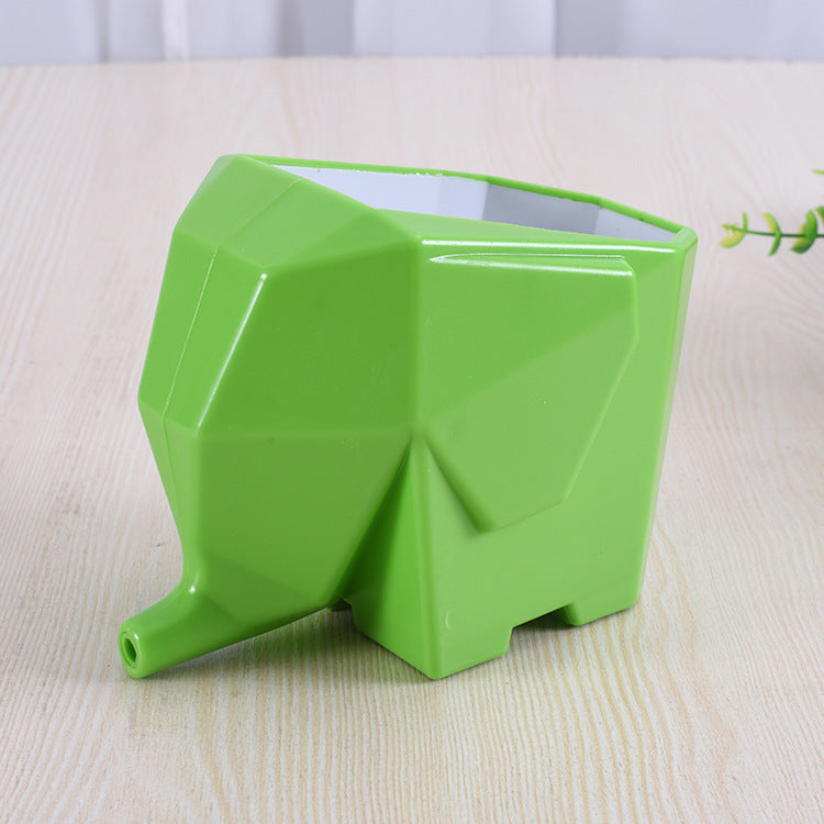 Elephant Kitchen & Bathroom Storage Box - CozyWhims Green