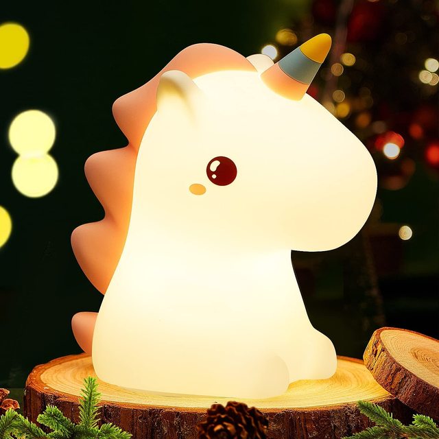 Unicorn Night Light - CozyWhims USB-Model