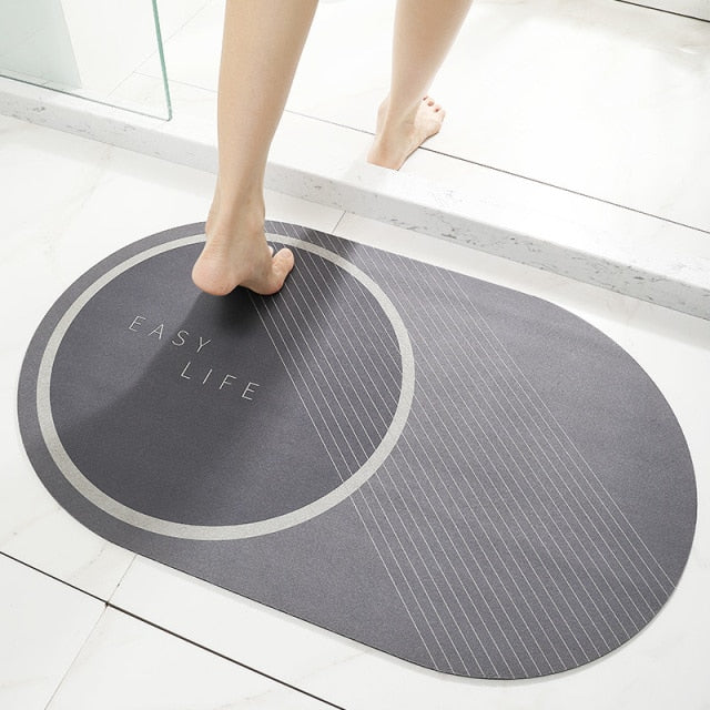 Quick Drying Bathroom Mat - CozyWhims Bath-Mat-017-45x150cm