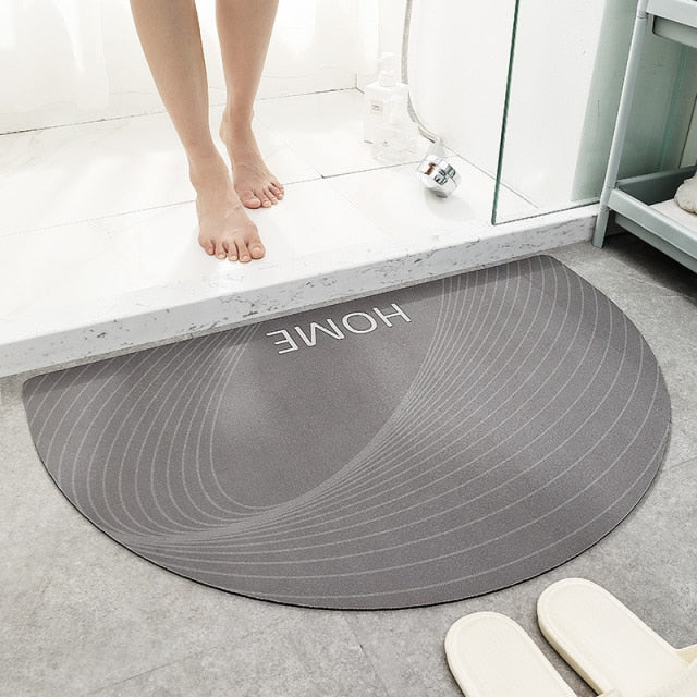 Quick Drying Bathroom Mat - CozyWhims Bath-Mat-024-50x80cm