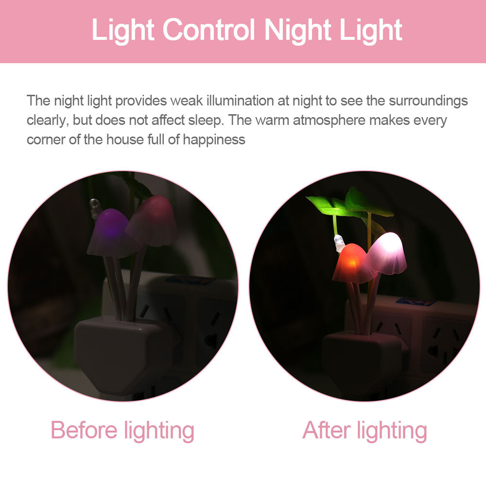 RainbowMist Color-Changing Mushroom Light - CozyWhims 