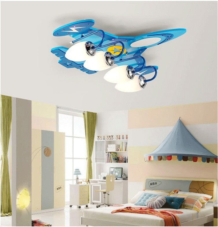 SkySail Fighter Jet Ceiling Lamp - CozyWhims 