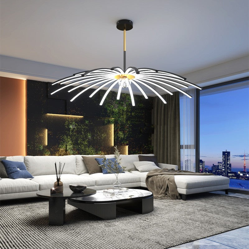 IronCraft Remote-Controlled LED Chandelier - CozyWhims 