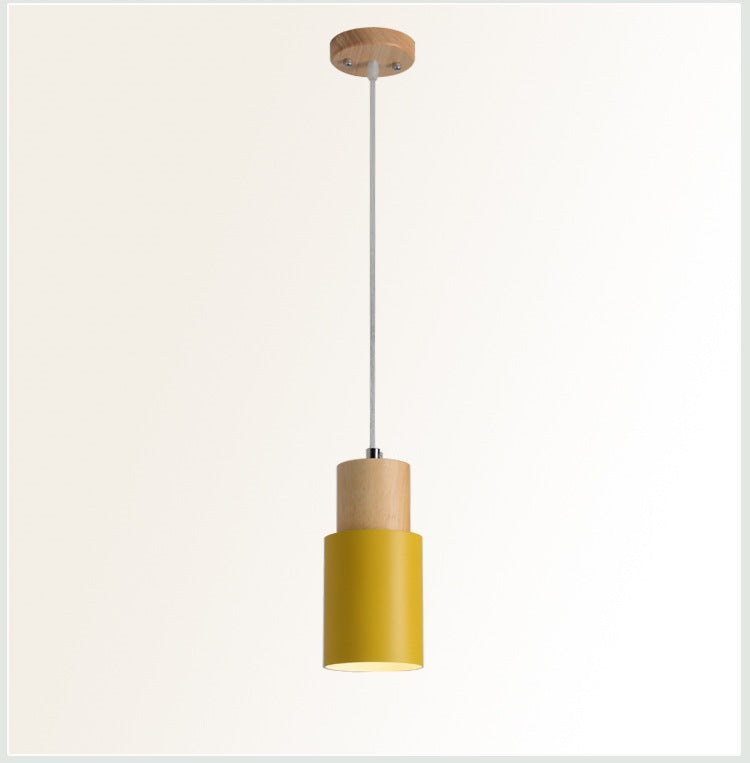 Macaron bedside chandelier - CozyWhims Yellow-Warm-light