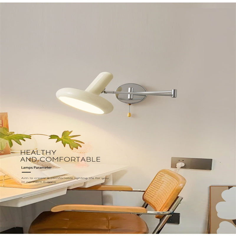 Retractable Study Reading Lamp Wall Lamp - CozyWhims 