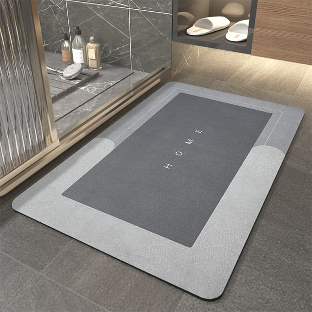 Quick Drying Bathroom Mat - CozyWhims Bath-Mat-007-50x80cm