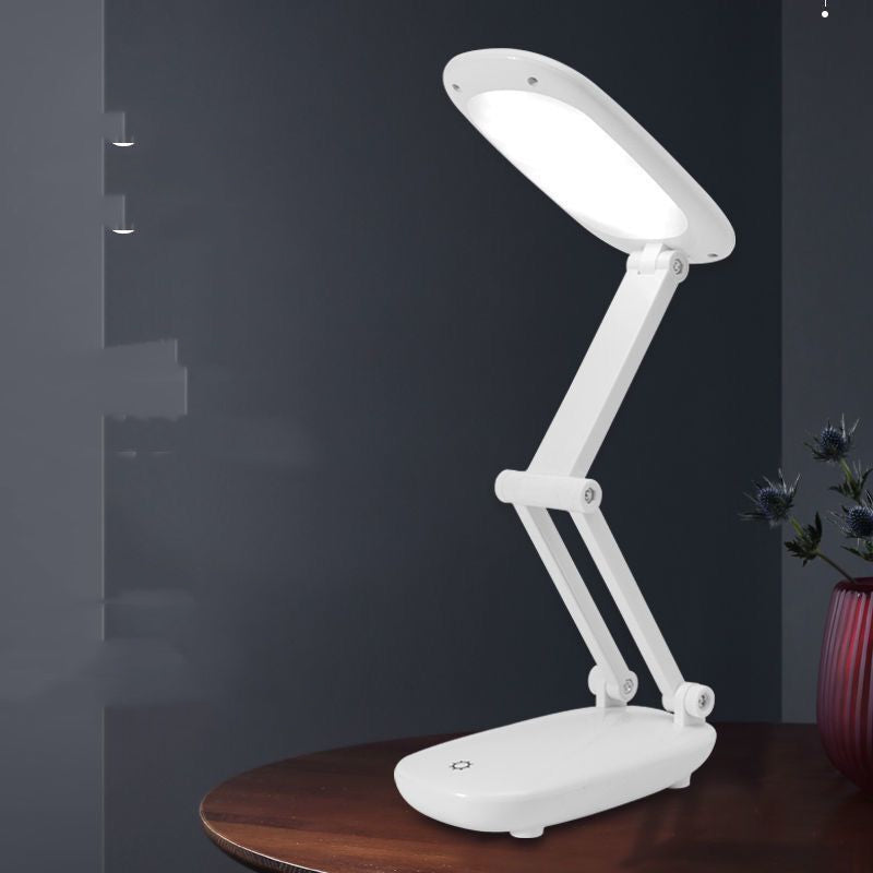 PureFold Minimalist Desk Lamp - CozyWhims White-USB