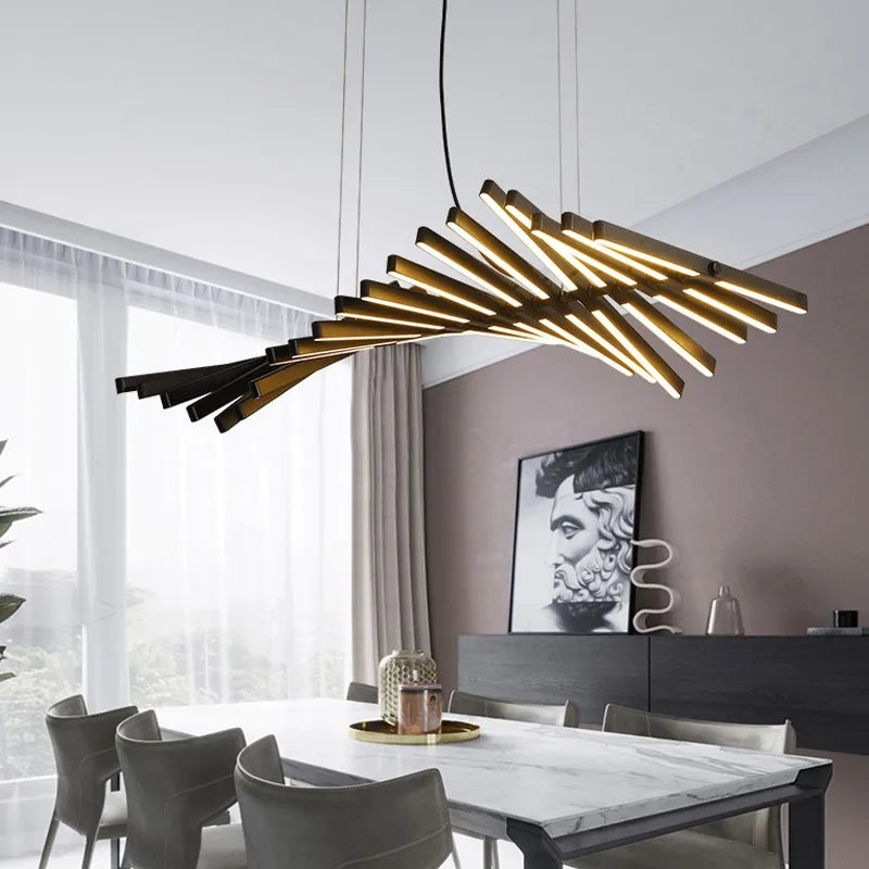 LuminaGlo Modern LED Chandelier - CozyWhims 