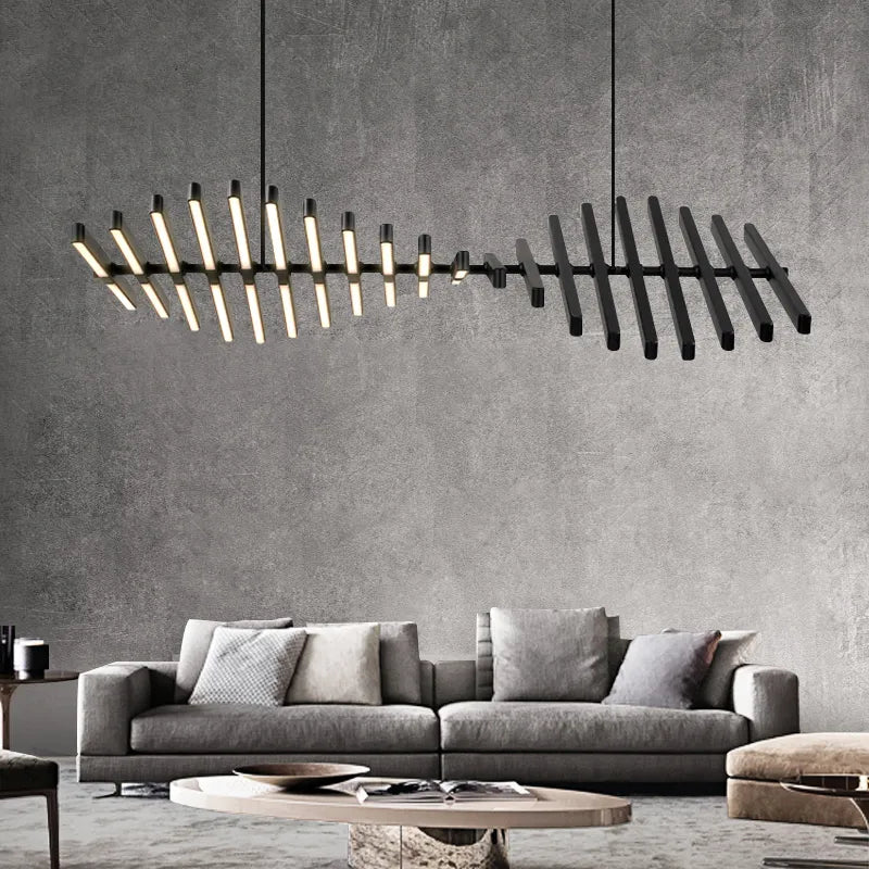 LuminaGlo Modern LED Chandelier - CozyWhims 