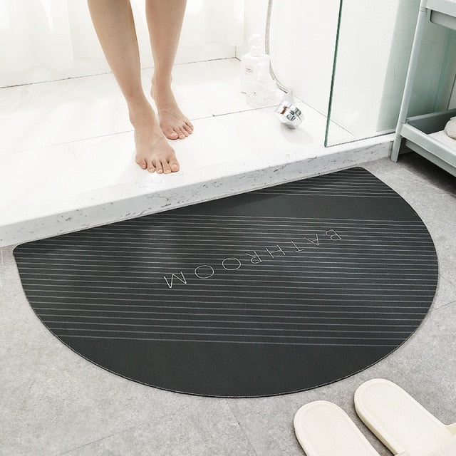 Quick Drying Bathroom Mat - CozyWhims Bath-Mat-026-50x80cm