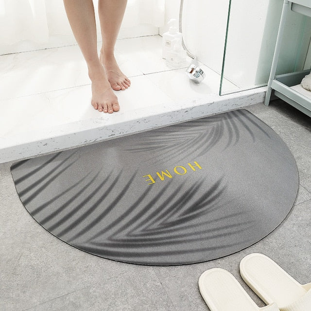 Quick Drying Bathroom Mat - CozyWhims Bath-Mat-021-50x80cm