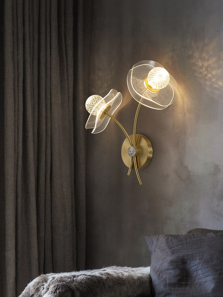 Light Luxury Bedroom Led Bedside Lamp - CozyWhims 