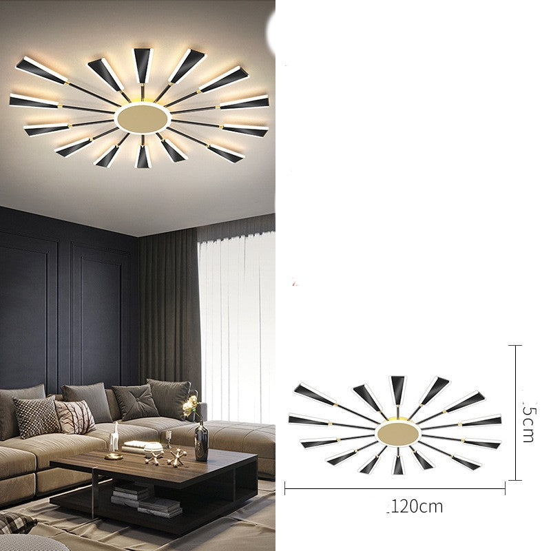 Nordic Ceiling Lamp Led Living Room - CozyWhims 15head-stepless-dimming