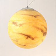 Nordic Industrial Style Moon Lamp Chandelier - CozyWhims Mars-100cm