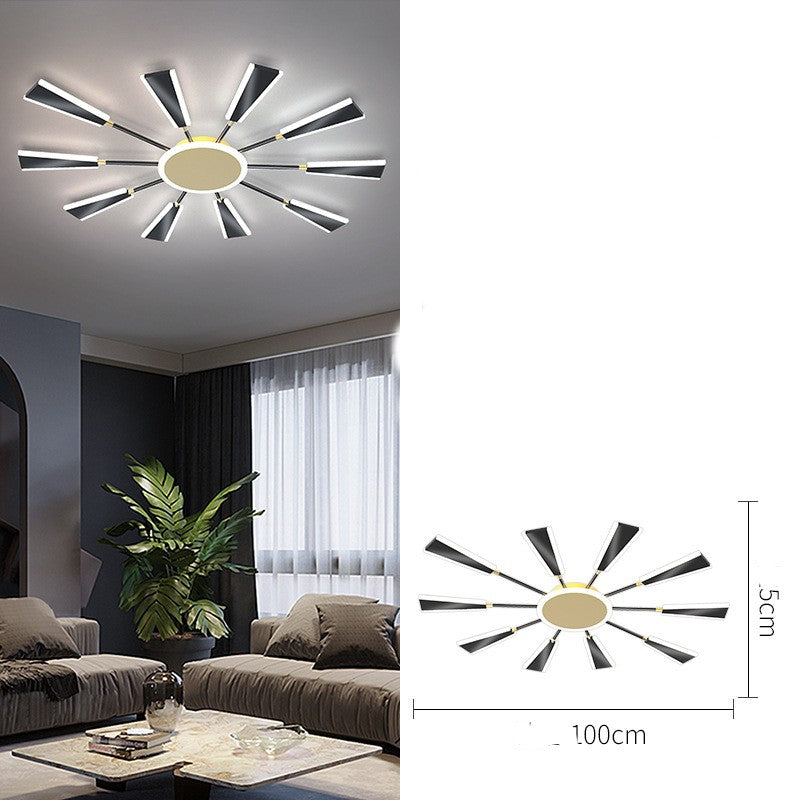 Nordic Ceiling Lamp Led Living Room - CozyWhims 11heads-of-white-light