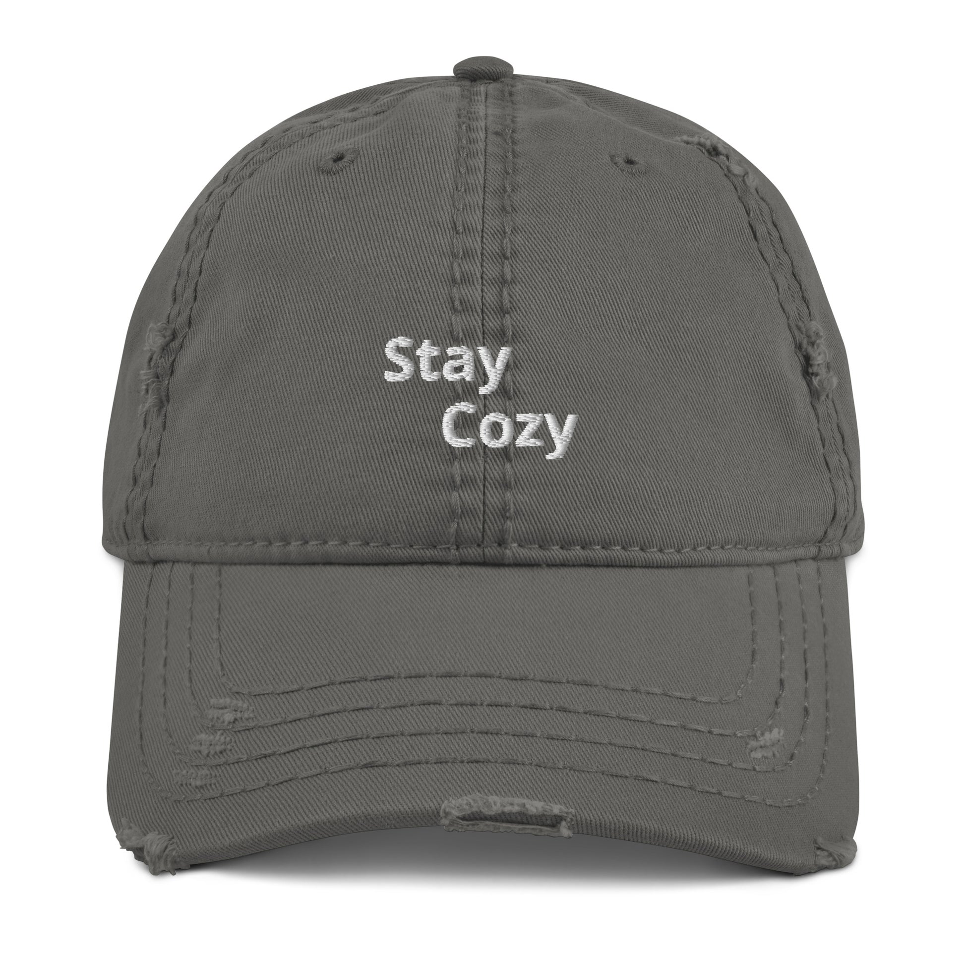 Stay Cozy Hat - CozyWhims Charcoal-Grey