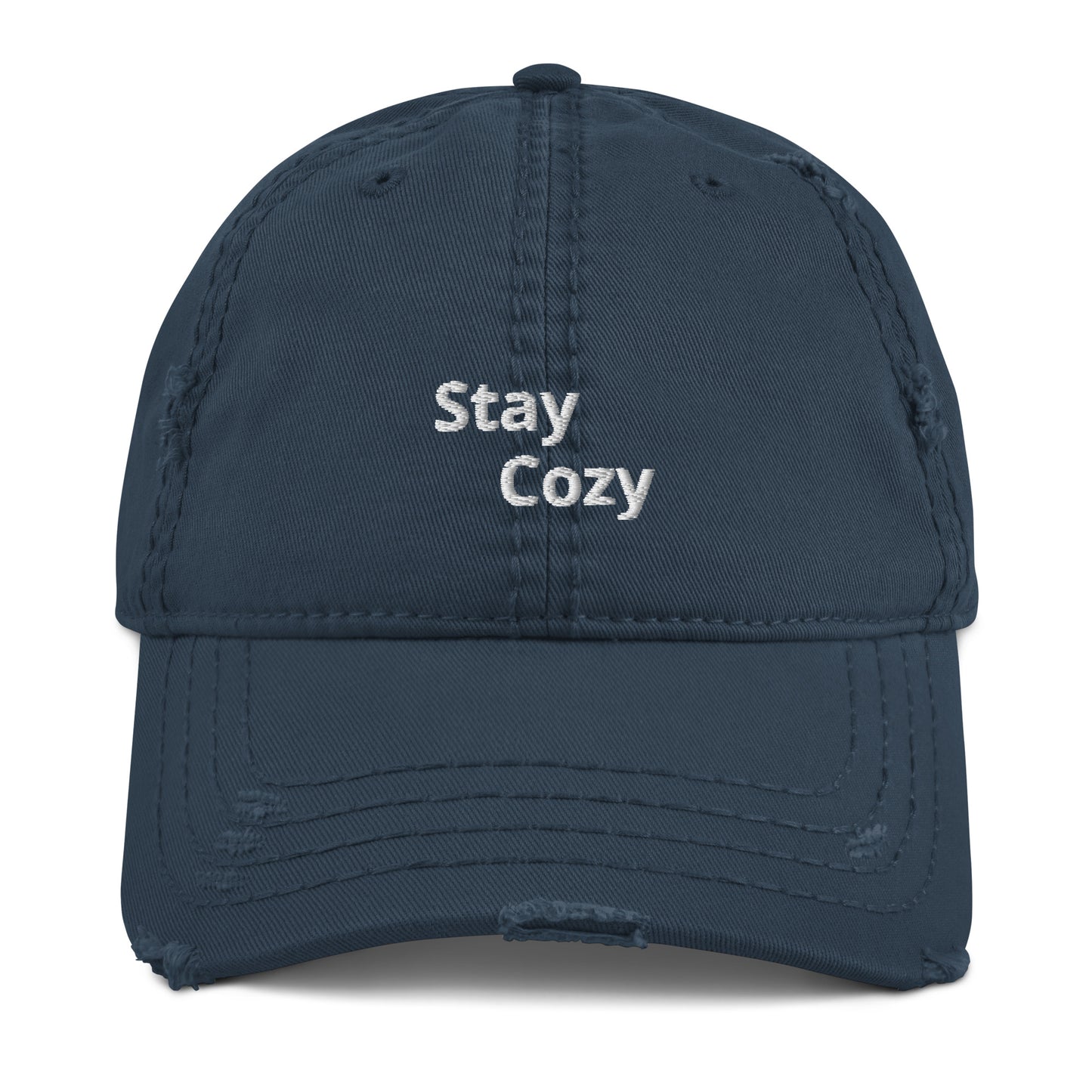 Stay Cozy Hat - CozyWhims Navy