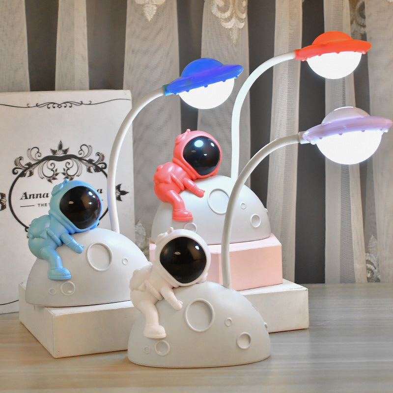 Learn To Fold And Charge Eye Protection Desk Lamps - CozyWhims 6617-1-Astronaut