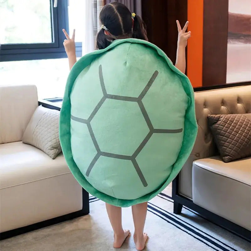 Wearable Turtle Shell Pillow - CozyWhims Green-Mega-Size-100cm