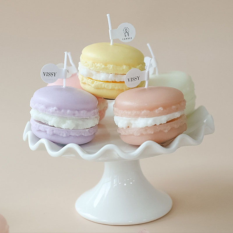 Macaroon Scented Candle - CozyWhims 