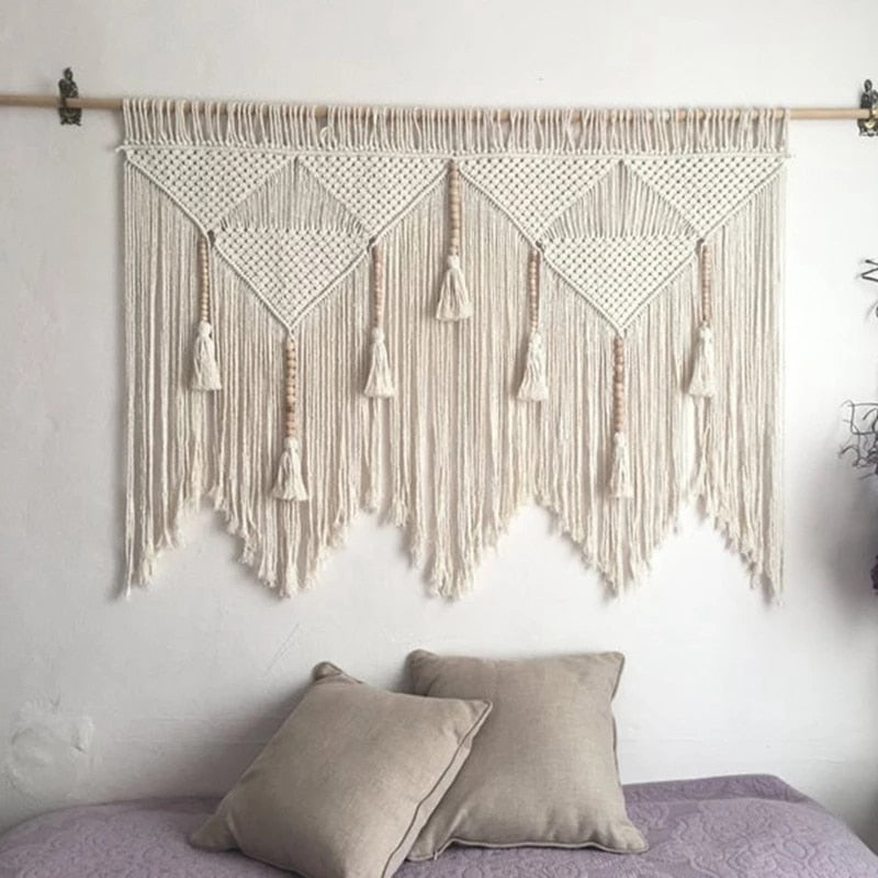 Wall Hanging Handwoven Boho Home Decor - CozyWhims 