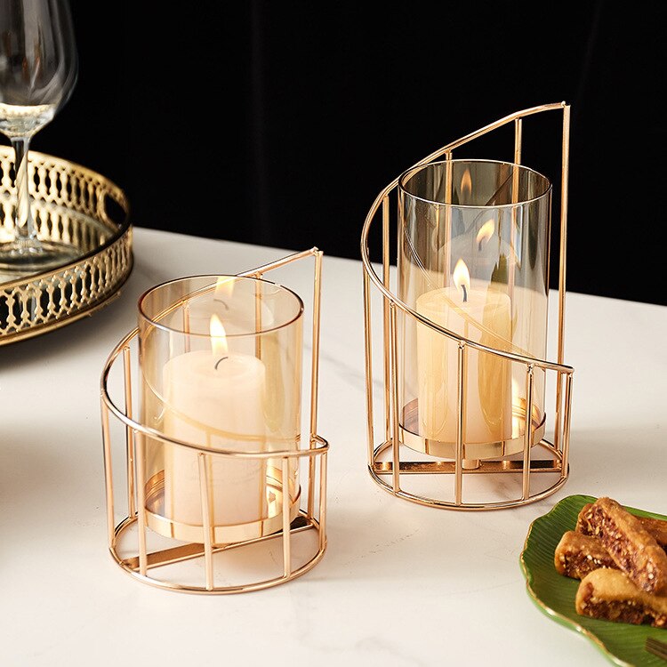 Eleganza Candle Holder - CozyWhims 