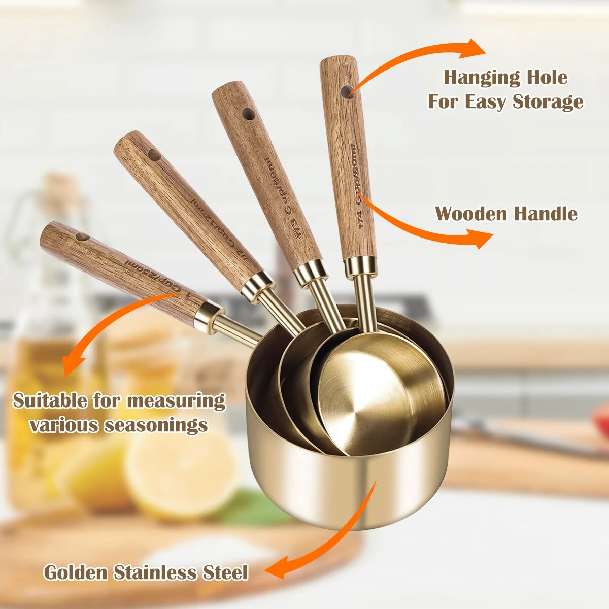 Measuring Cups and Spoon Set - CozyWhims 