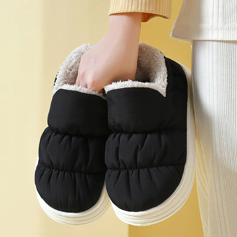 Thick Plush Unisex Flats by - CozyWhims 