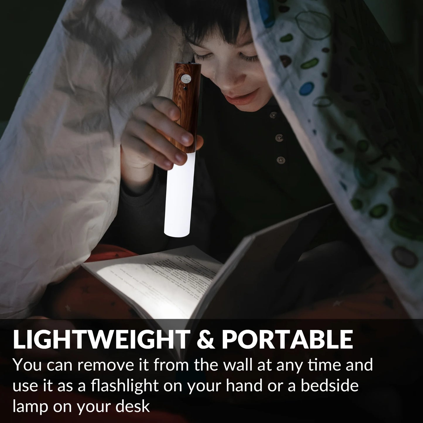 Wood Motion Sensor Light - CozyWhims 