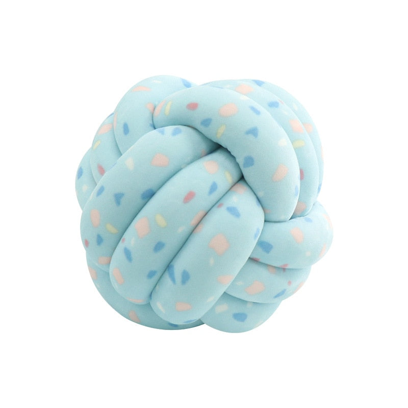 Knotted Ball Throw Pillow - CozyWhims 