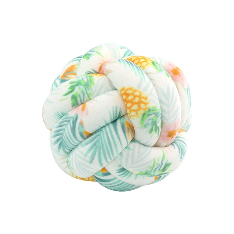 Knotted Ball Throw Pillow - CozyWhims 