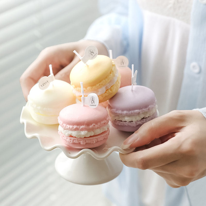 Macaroon Scented Candle - CozyWhims 