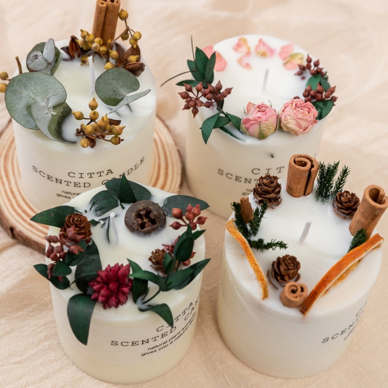 Soy Wax Fragrance Candles - CozyWhims 