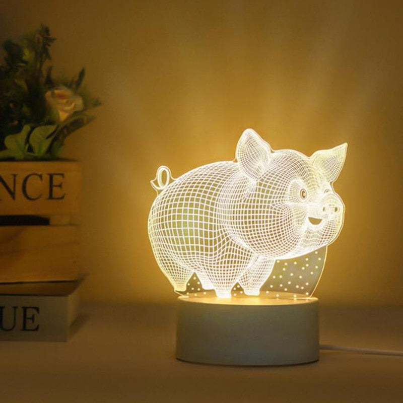 EnchantLight 3D LED Lamps - CozyWhims 