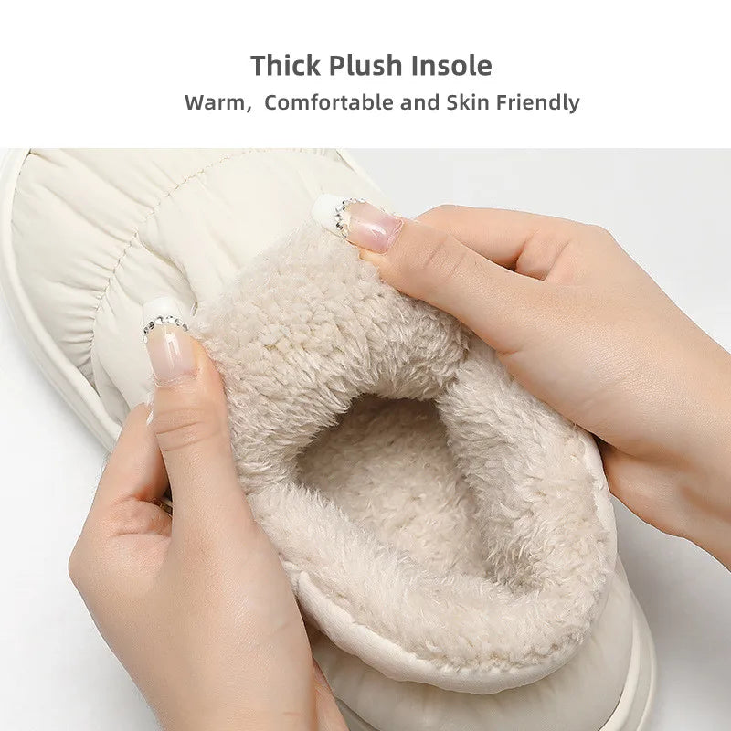 Thick Plush Unisex Flats by - CozyWhims 