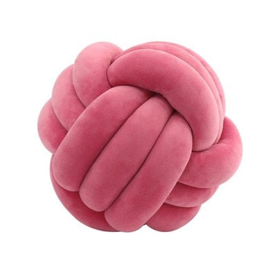 Knotted Ball Throw Pillow - CozyWhims 