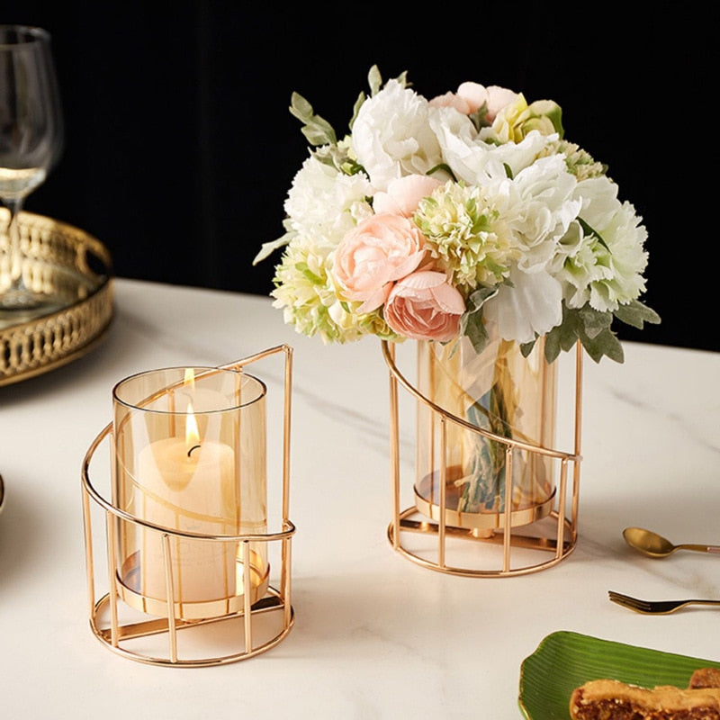 Eleganza Candle Holder - CozyWhims 