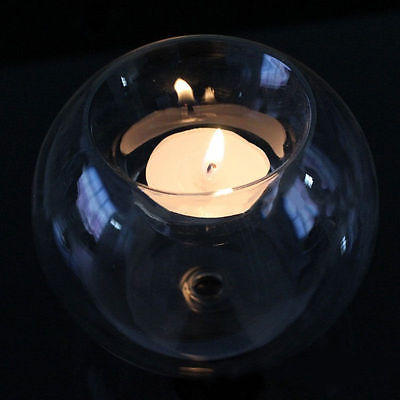 Europe-style Round Hollow Candle Glass - CozyWhims 