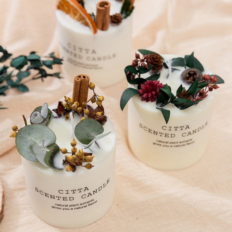 Soy Wax Fragrance Candles - CozyWhims 