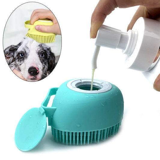 Pet Bathroom Massage Soft Brus - CozyWhims 