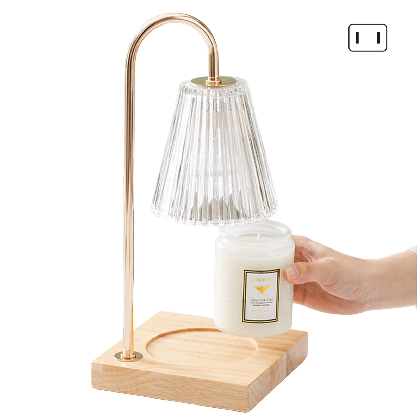 Scented Candle Warmer Lamp - CozyWhims 