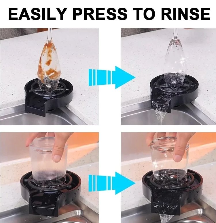 Automatic Glass Rinser - CozyWhims