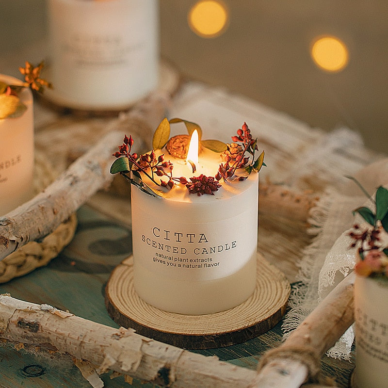 Soy Wax Fragrance Candles - CozyWhims 