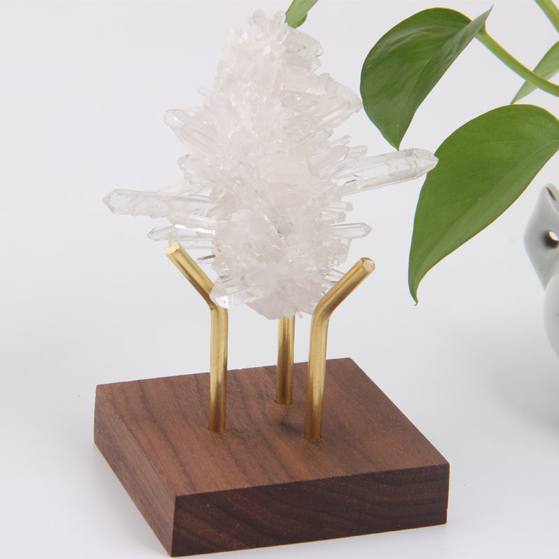 Wood Crystal Holder hi - CozyWhims 